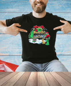 The Grinch whoville in Boonville Christmas T- shirt