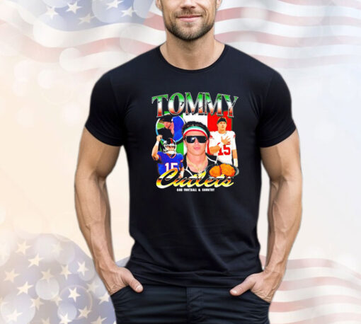 Tommy Cutlets Italian Hand Gesture god football and country graphic shirt