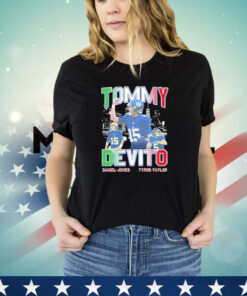 Tommy Devito New York Giants American football Italian Hand Gesture vintage shirt