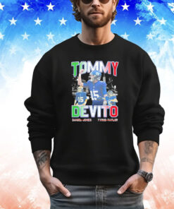 Tommy Devito New York Giants American football Italian Hand Gesture vintage shirt