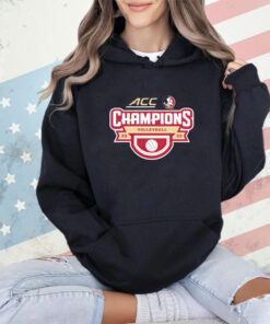 Top Florida State Seminoles 2023 ACC Women’s Volleyball Regular Season Champions shirt