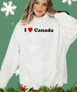 Trending I love Canada shirt