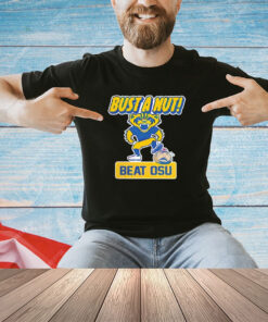 Trending Michigan Wolverines mascot bust a nut beat OSU shirt