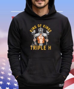 Triple H king of kings signature vintage shirt