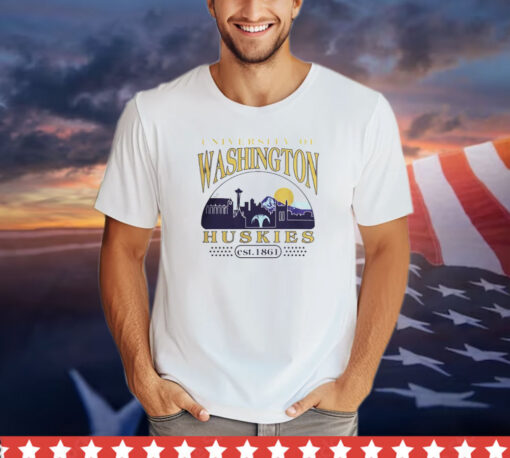 University of Washington Huskies est 1861 shirt