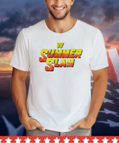 WWE Summerslam retro logo shirt