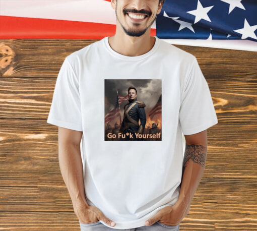 Warrior Elon Musk go fuck yourself shirt