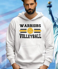 Warriors volleyball logo shirt