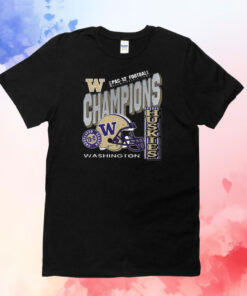 Washington Huskies 2023 Pac-12 Champions Kings of the West Hoodie T-Shirt