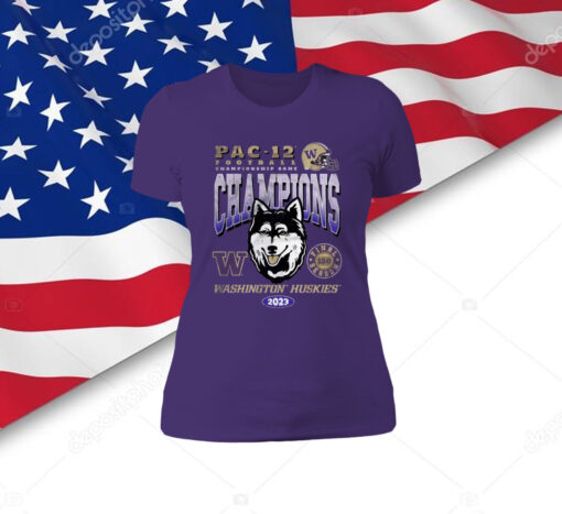 Washington Huskies Uw Pac 12 Championship Tee Shirt