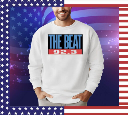 West Coast rap The Beat 92 3 shirt