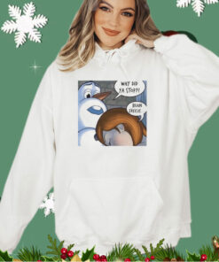 Why did ya stop brain freeze shirt