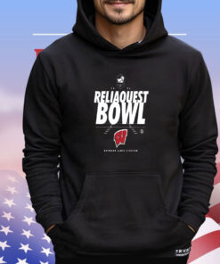 Wisconsin Badgers 2024 Reliaquest Bowl Raymond James Stadium shirt