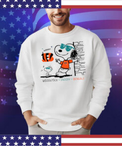 Woodstock Snoopy Bengals shirt