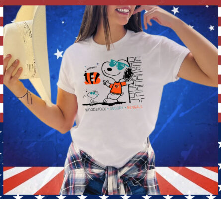 Woodstock Snoopy Bengals shirt