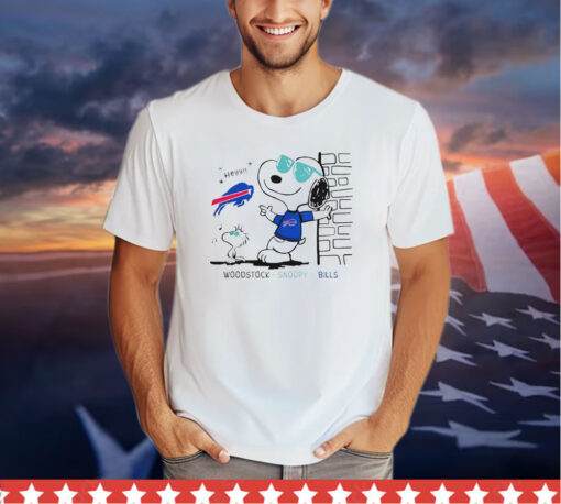 Woodstock and Snoopy Buffalo Bills for sports fan shirt