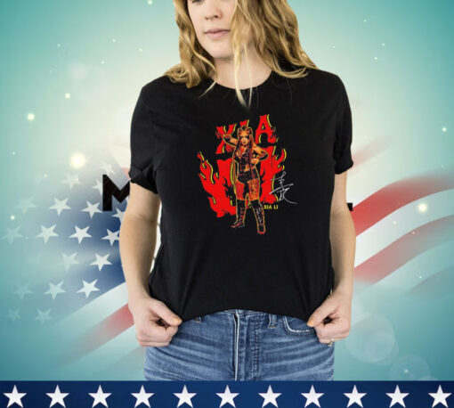 Xia Li Fire signature shirt