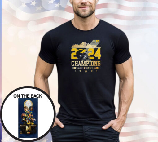 2024 National Champions Michigan Footbal Shirt