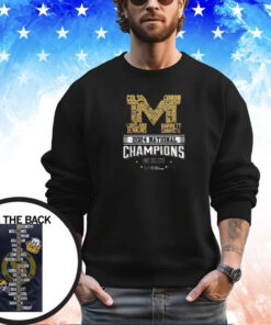 2024 National Championships Michigan All Over Print Shirt