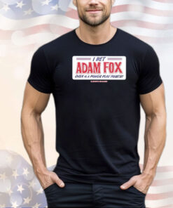 Adam Fox Pp Points Bet Shirt