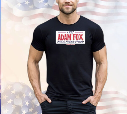 Adam Fox Pp Points Bet Shirt