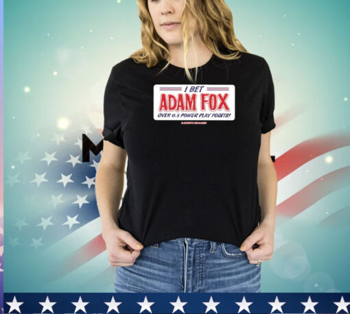 Adam Fox Pp Points Bet Shirt