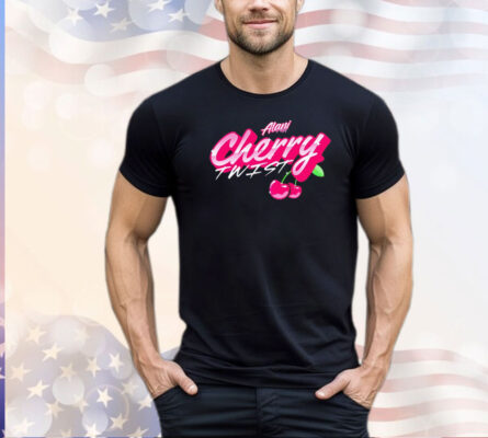 Alani nu cherry twist shirt