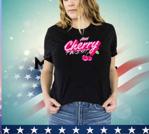 Alani nu cherry twist shirt