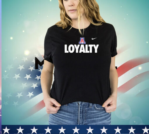 Arizona Wildcats loyalty logo shirt