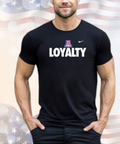 Arizona Wildcats loyalty logo shirt