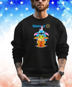 Baby Yoda and Stitch Walmart shirt