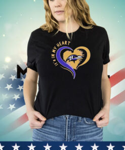 Baltimore Ravens it’s in my heart shirt