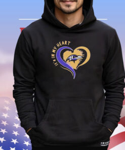 Baltimore Ravens it’s in my heart shirt