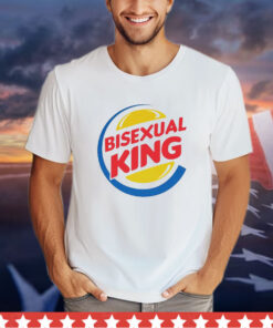 Bisexual King logo shirt