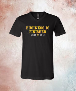 Business Is Finished Michigan 2023 National Champions Long Sleeve Shirt