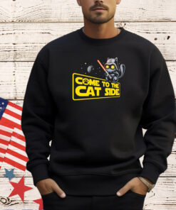 Cat Darth Vader come to the cat side T-shirt