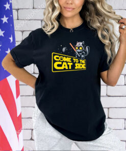 Cat Darth Vader come to the cat side T-shirt