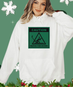 Caution watch for diving shirt