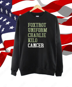 Dave Mustaine Foxtrot Uniform Charlie Kilo Cancer TShirt