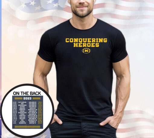 Dave Portnoy Conquering Heroes Michigan Shirt