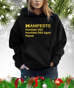 Dave Portnoy Manifesto Humiliate Osu Again Repeat Hoodie