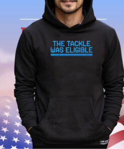 Detroit Lions the tackle was eligible shirt