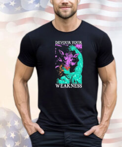 Devour Your Weakness Purple shirt