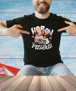 Eric Musselman coach Arkansas Razorbacks hop on the muss bus T-shirt
