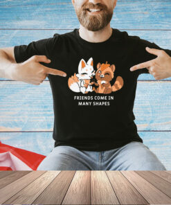 Fox and friends come in many shapes T-shirt