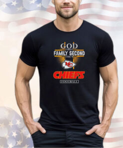 God first family second then Kansas City Chiefs football 2024 shirt