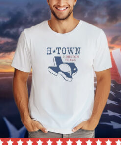 H-Town Houston Texas map shirt