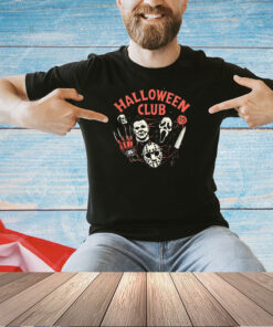 Halloween Club Michael Myers Jason Voorhees Ghostface T-shirt