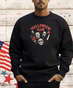 Halloween Club Michael Myers Jason Voorhees Ghostface T-shirt