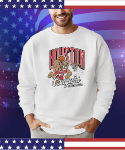 Houston Cougars basketball logo mascot shirt